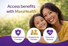 MassHealth mental health Worcester MA