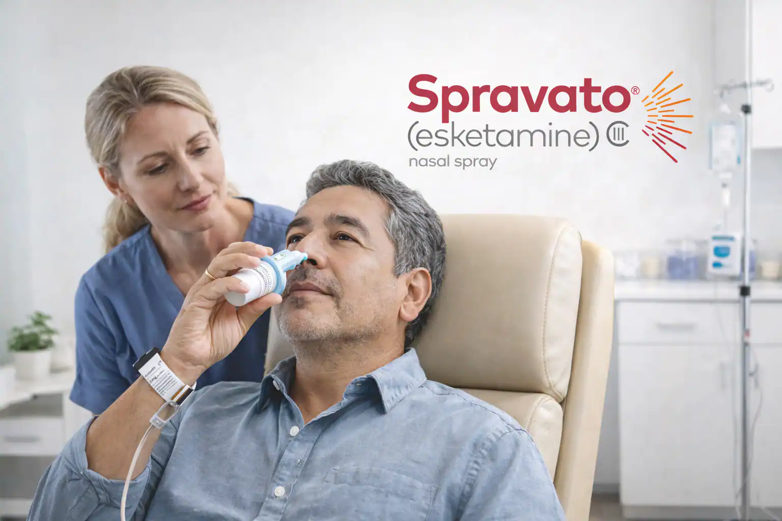Spravato treatment process